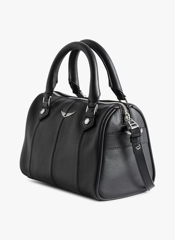Sac bandoulière en cuir ZADIG&VOLTAIRE Noir